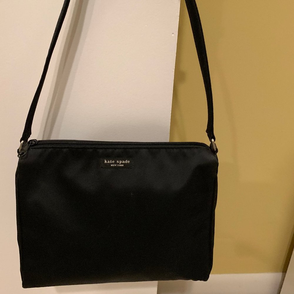 Kate Spade Small Black Nylon Tote